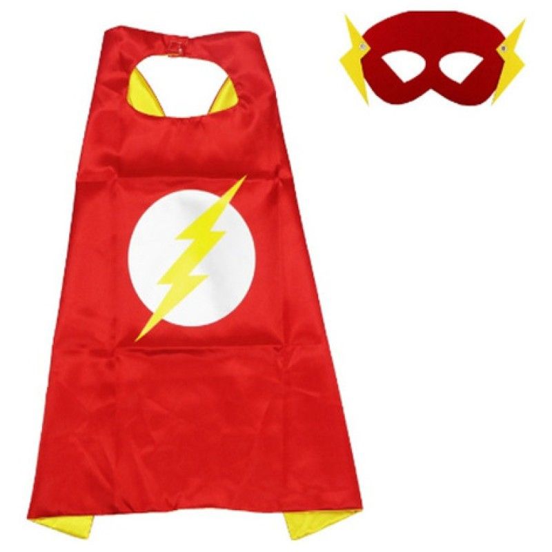 GENERICO - Disfraz Capa De Súper Héroe - Flash