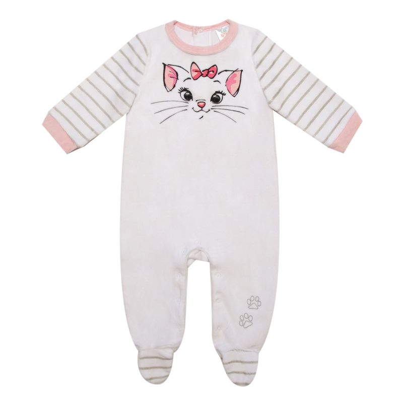 DISNEY - Body Bebe Los Aristogatos Mimetizada Blanco Disney