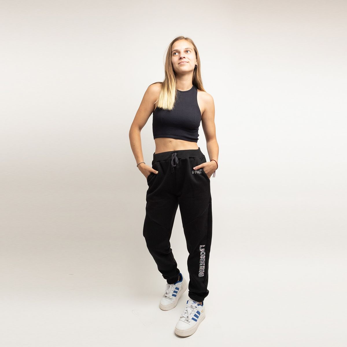 DISNEY - Pantalon De Buzo Mujer Rey Leon Feroz Negro Disney