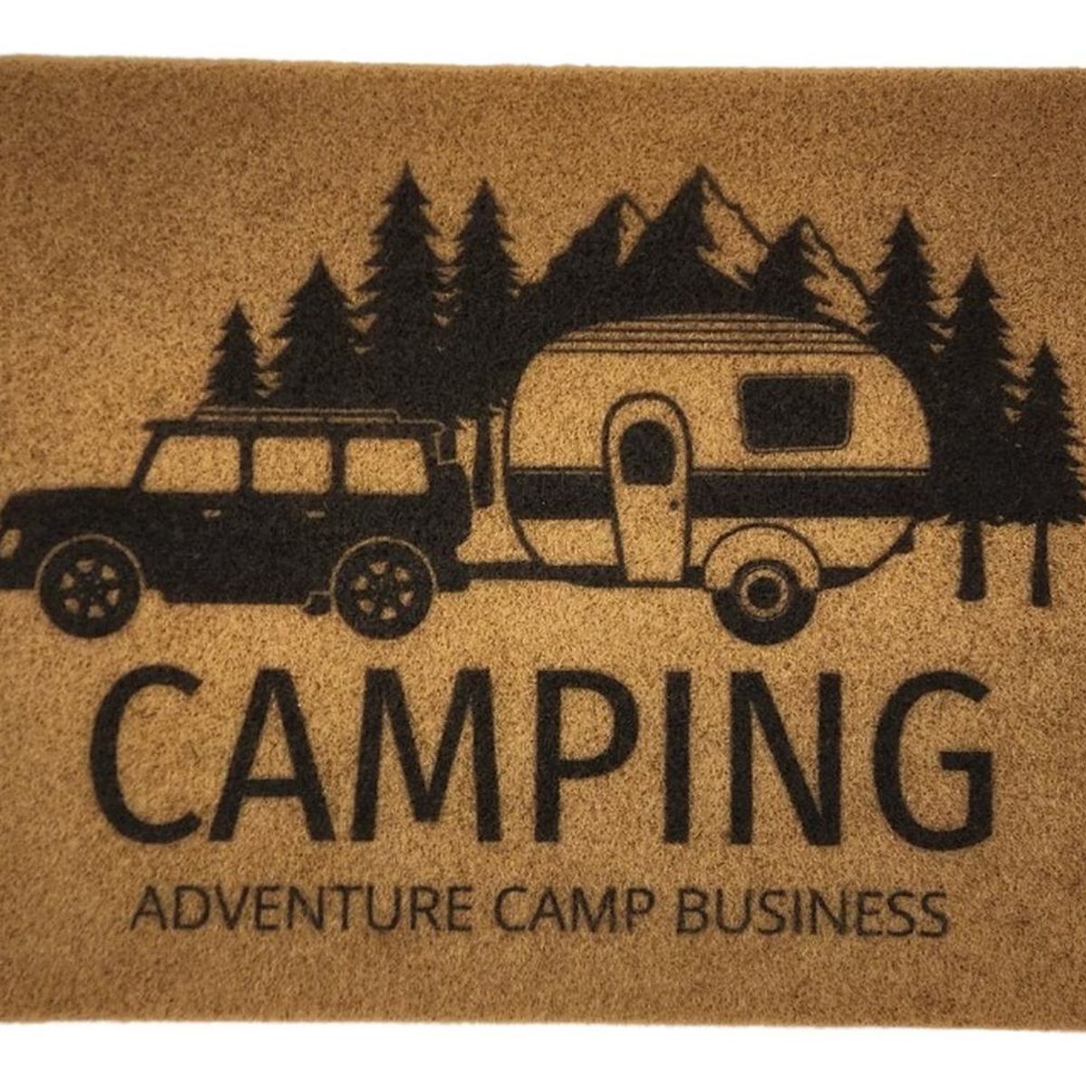 GENERICO - Alfombra Limpiapies Felpudo Alfombra De Entrada Camping