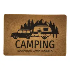 GENERICO - Alfombra Limpiapies Felpudo Alfombra De Entrada Camping