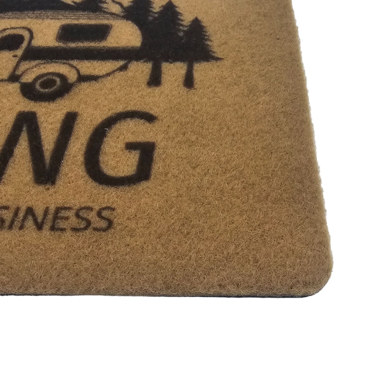 GENERICO - Alfombra Limpiapies Felpudo Alfombra De Entrada Camping