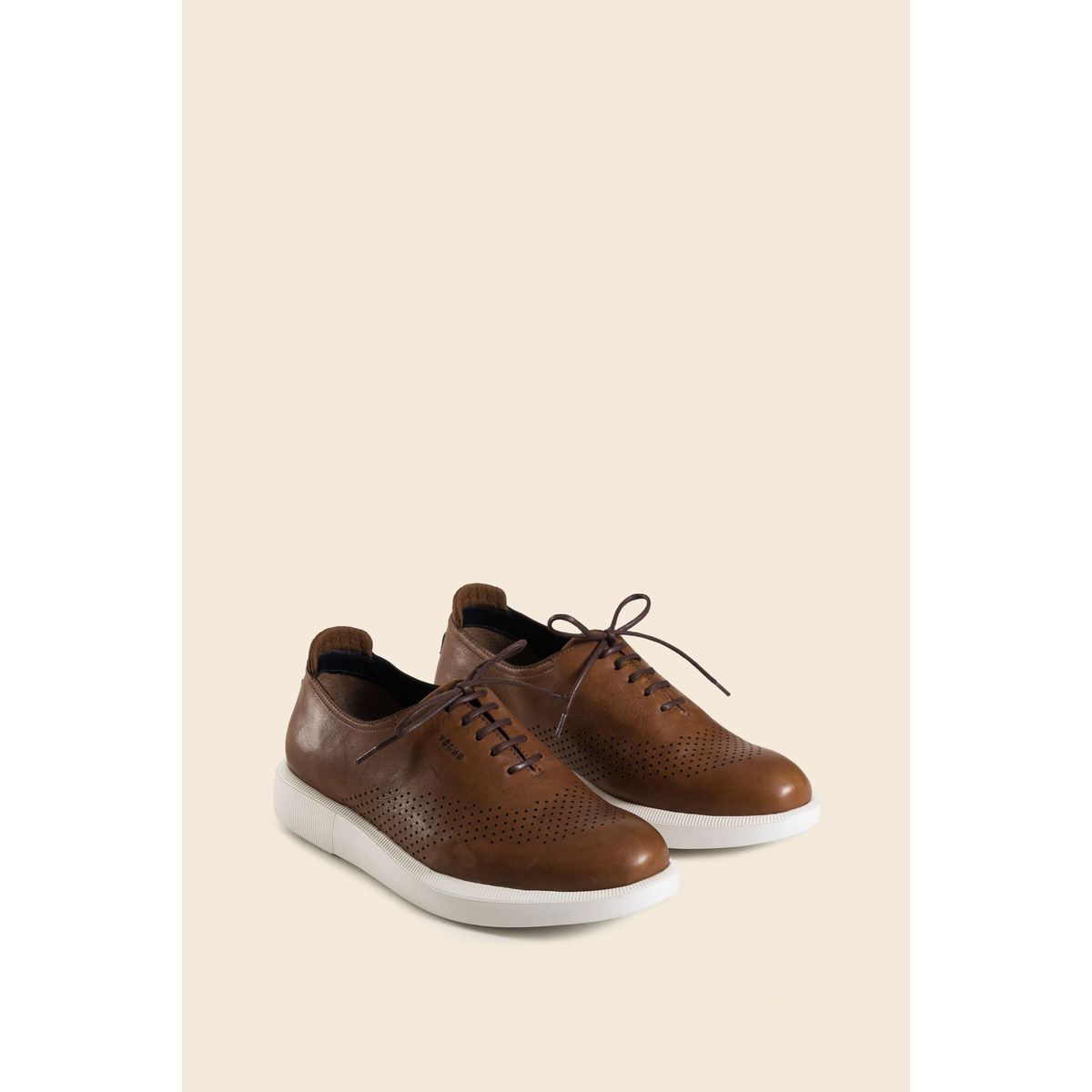 VELEZ - Zapato de cuero para hombre suela ultra liviana