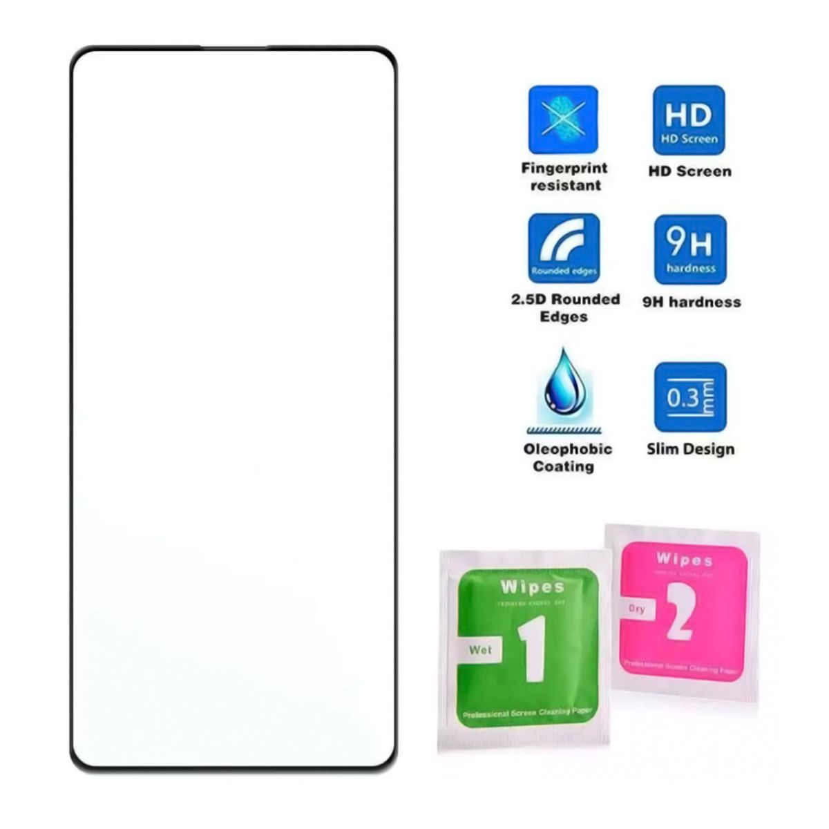 GENERICO - Mica Vidrio Para Samsung A51 4G Lamina Pack X 3