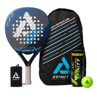 PACK PADEL PALA NOVA - MOCHILA- MUÑQUERA - TARRO