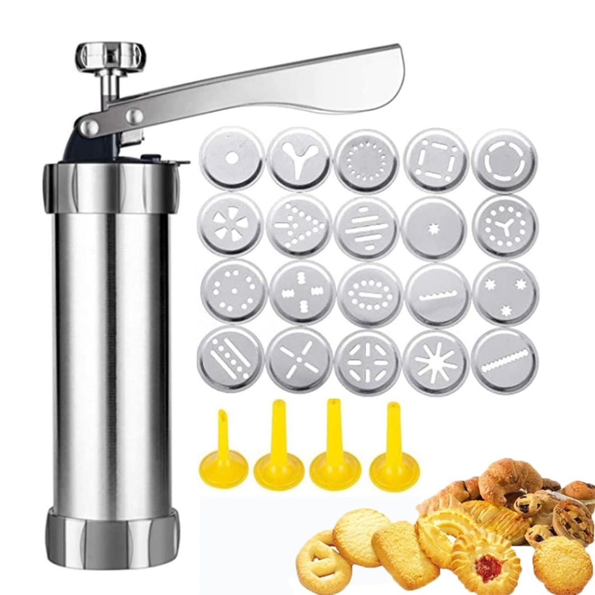 COREJOY - Prensa para galletas para hacer y decorar galletas