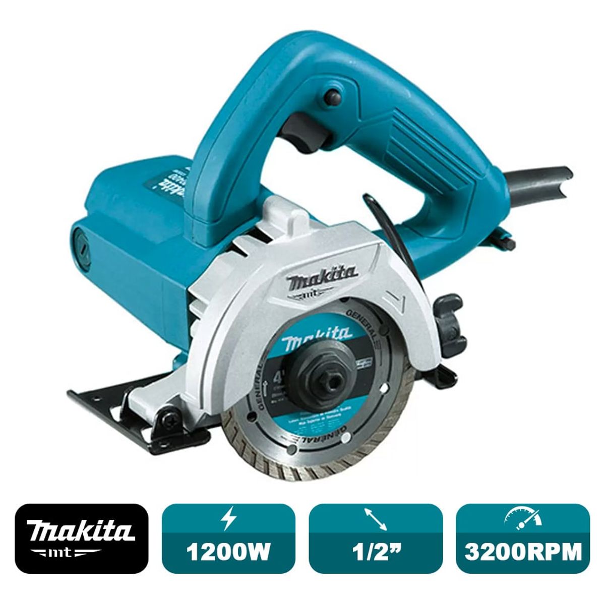 MAKITA - Sierra Mármol Húmedo Seco 110mm Makita M0400bc Sin Disco
