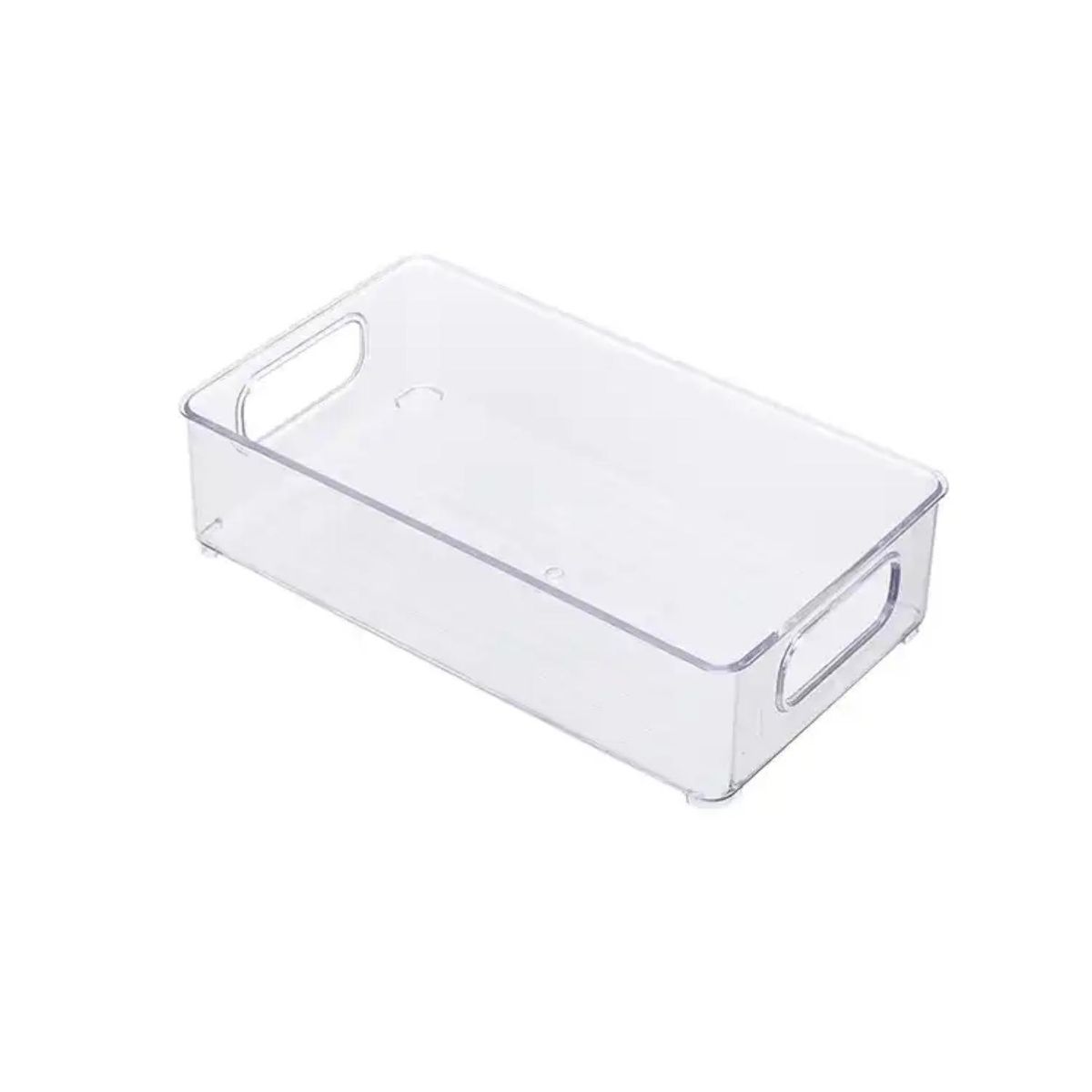 GENERICO - Cajon Organizador Transparente 7x14x25cm Apilable