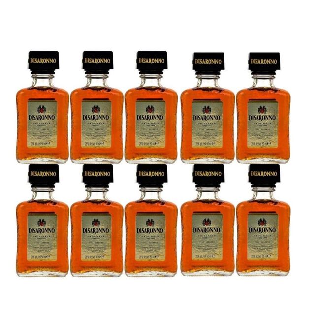 DISARONNO - Miniaturas Licor Amaretto Disaronno 10 unid 50 ml