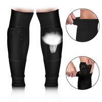 Kit Futbol 3 en 1 Calcetas Antideslizantes Canilleras Pro