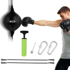 KOKILA - Pera Box Boxeo Inflable Con Elástico Punching Ball Velocidad