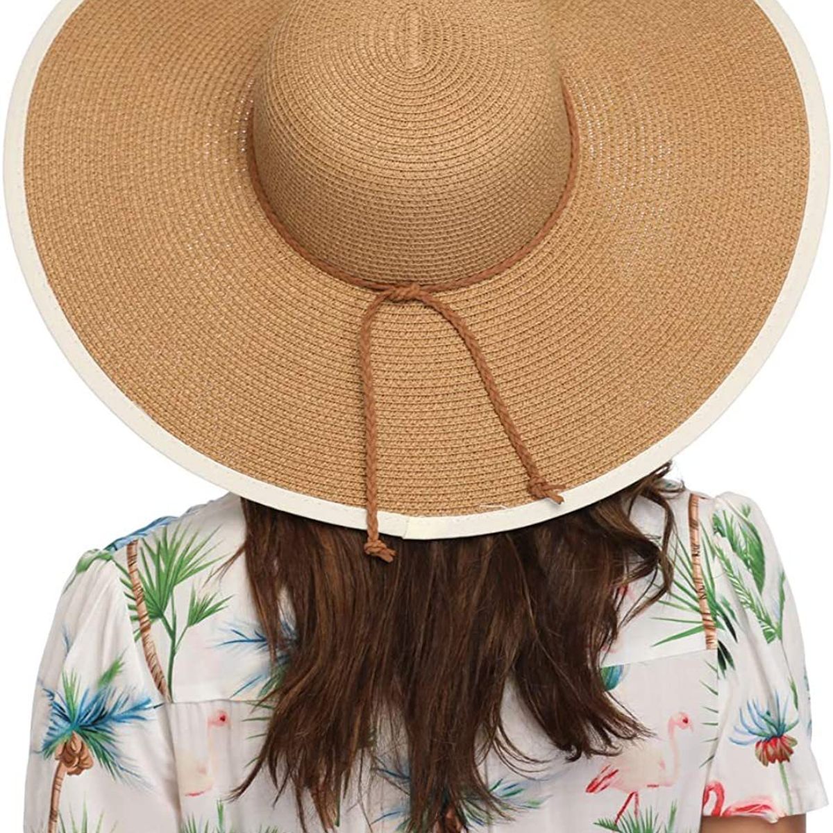 KOKILA - Sombrero Para Sol Mujer Sombrero Playa De Ala Ancha Anti-UV
