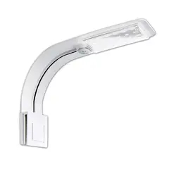 COREJOY - Luz Led Acuario luz 10w Blanca Y Azul Led Clip-blanco