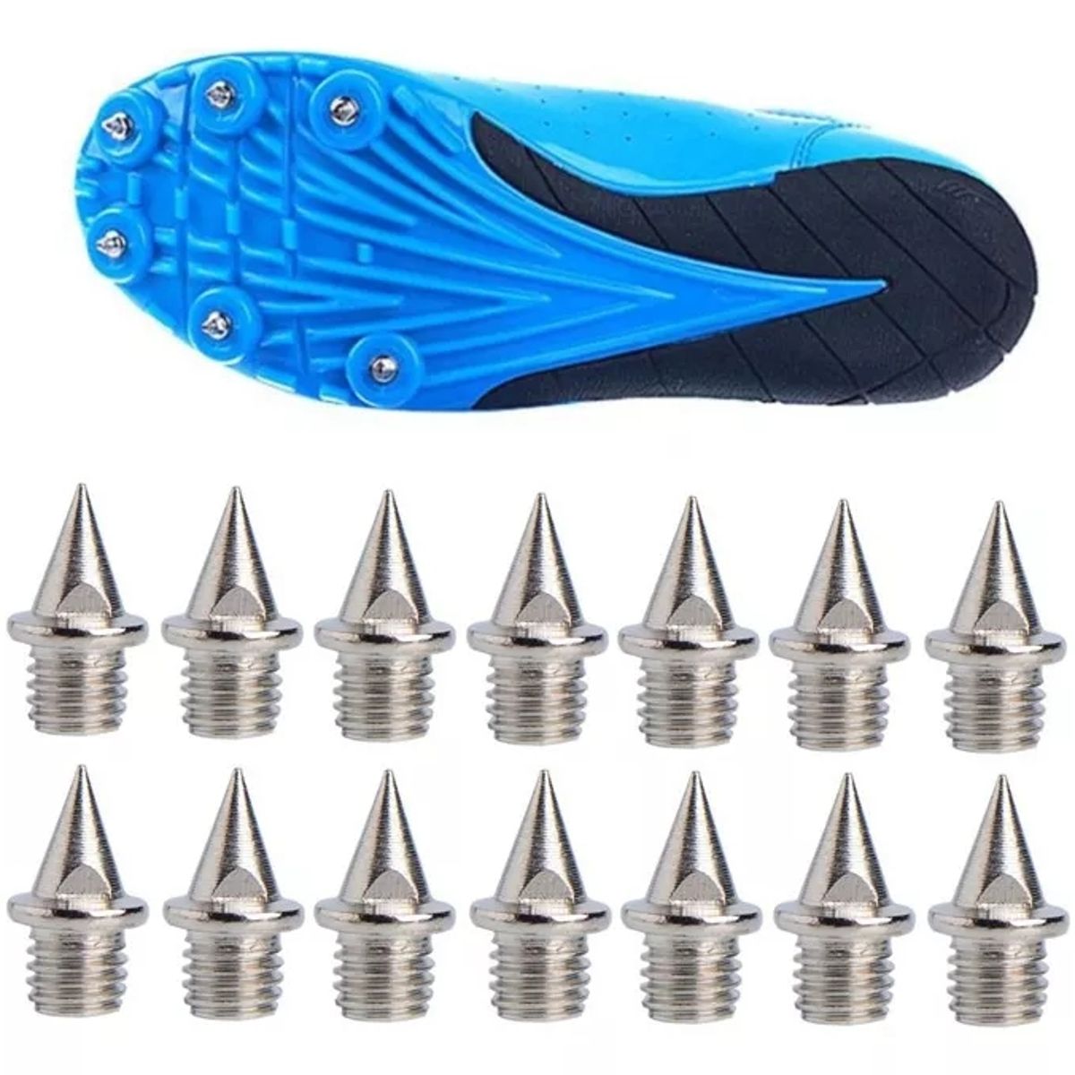 KUANGYE - Set 14 Clavos Acero 7mm Para Zapatillas De Atletismo Running