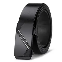 KOKILA - Cinturón Hombre Cuero De Vacuno Con Hebilla Automática 125cm