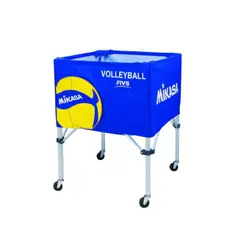 MIKASA - CARRO PORTABALONES VOLEIBOL AZUL AC-BC200W