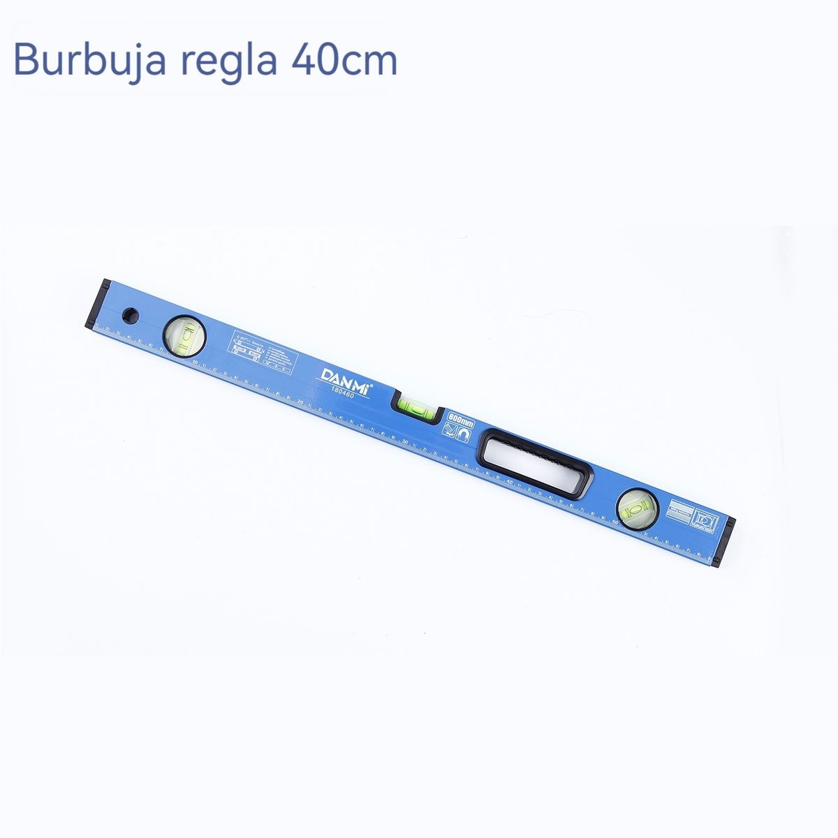 GENERICO - Nivel 40cm Regla De Burbuja Magnética De Aluminio Nivel 3