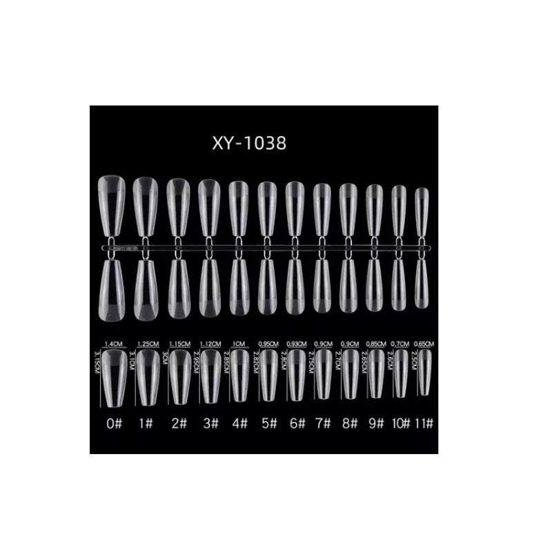 GENERICO - Soft Gel Tips Coffin 120 Unidades