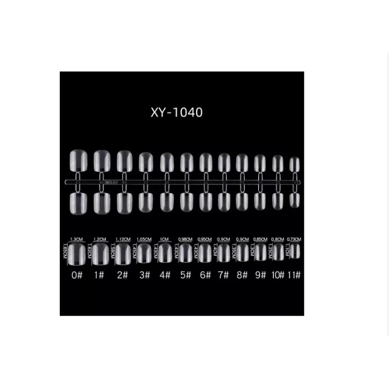 GENERICO - Soft Gel Tips Forma De Pétalo 120 Unidades XY-1040