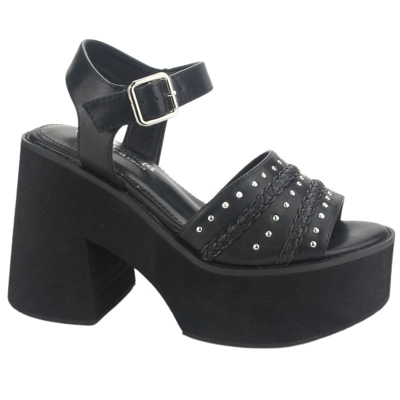 CHALADA - Sandalia Mujer Negro Casual Chalada Wake-1