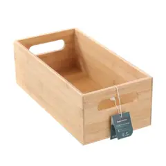 BOX SWEDEN - Caja Organizadora Boxsweden de Bambú 30,5 x 15 cm