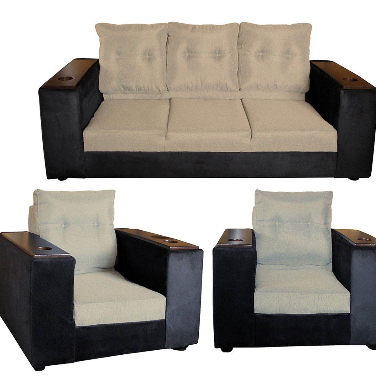 GENERICO - LIVING YOCELYN NEGROBEIGE