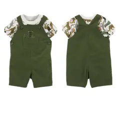 TEDMIMAK - Jardinera 2 piezas verano niño de 3 a 6 meses selva