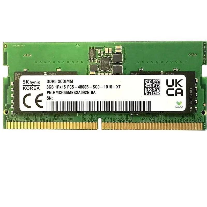 GENERICO - MEMORIA RAM 8GB DDR5 SODIMM PARA LAPTOPS OPEN BOX