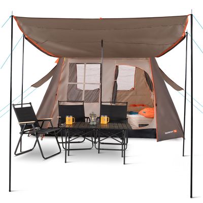 Imagen 2 del producto Carpa Camping Quintay 6 Personas 3000 Mm Techo Largo Toldo Extendido