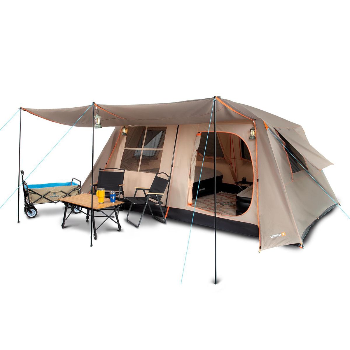 BOSSCAMP - Carpa Quintay X 10 Personas Bosscamp 3000 Mm Techo Largo