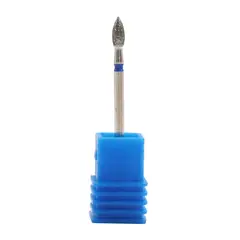 COSMETICAVAL - Fresa diamante para limpieza llama Azul gramaje medio