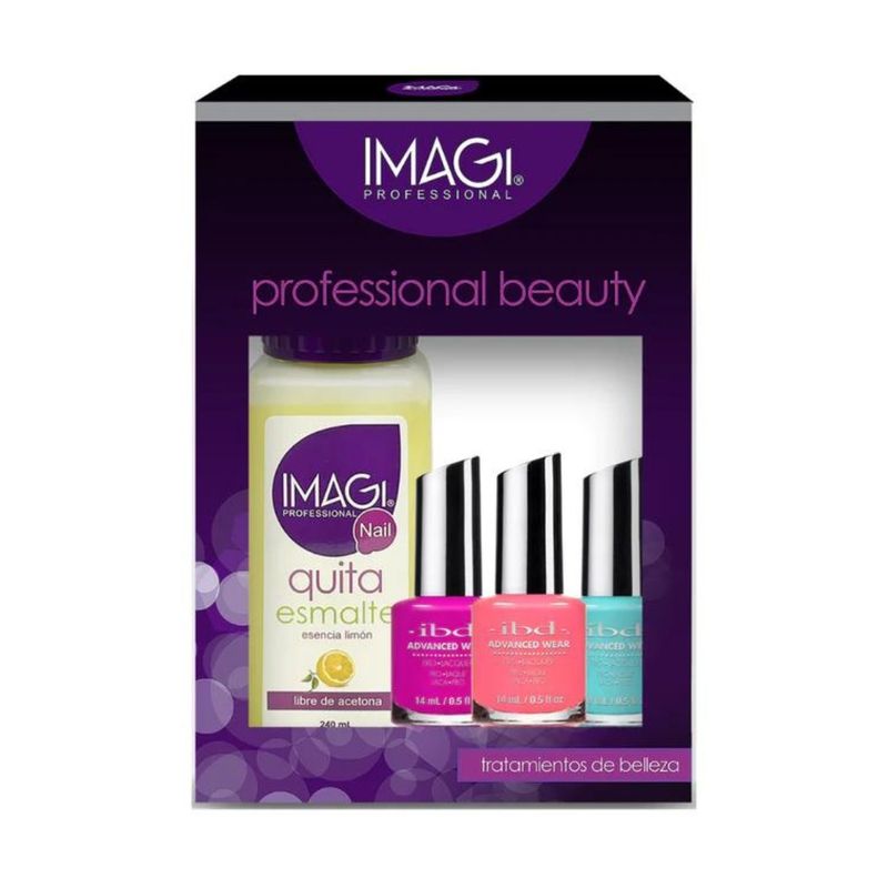IMAGI PROFESSIONAL NAIL - Pack Imagi Professional Esmalte  Quita Esmalte 1