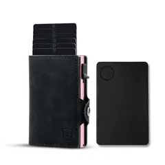 XCLUSIVE - Pack Billetera Tarjetero con Localizador