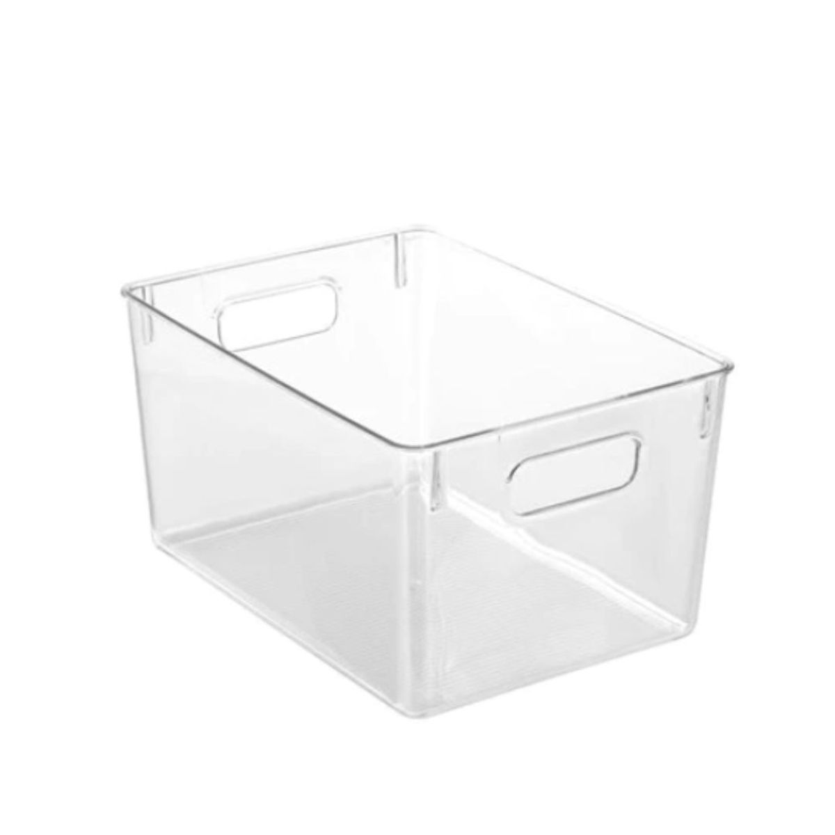 BOX SWEDEN - Organizador Refrigerador Boxsweeden Transparente Grande 28 x 20 cm