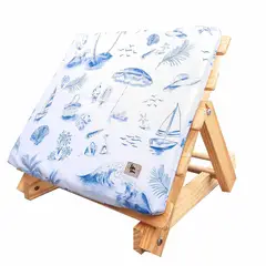 PAPER HOME - Reposera o respaldo de playa playero azul