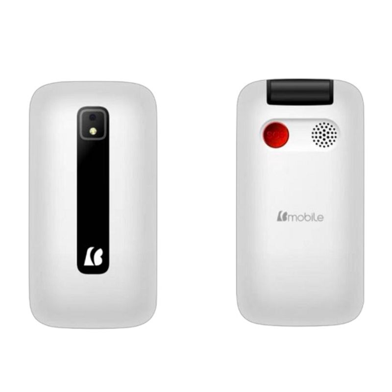 BMOBILE - Bmobile Seniorphone c41 Clamshell Tercera Edad Blanco