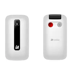 BMOBILE - Seniorphone c41 Clamshell Tercera Edad Blanco