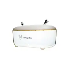 SOLEIO - Porta Pañuelos Servilletero Papel Tissue Beige