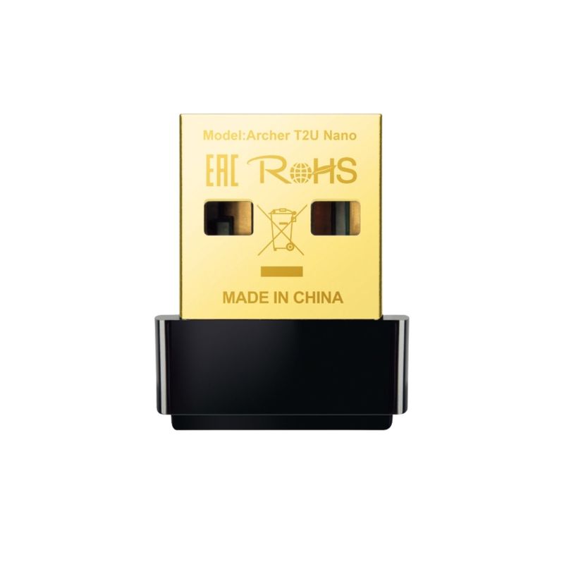 TP LINK - Adaptador Usb Nano Wifi Dual Band Tp-Link Archer T2u Ac600