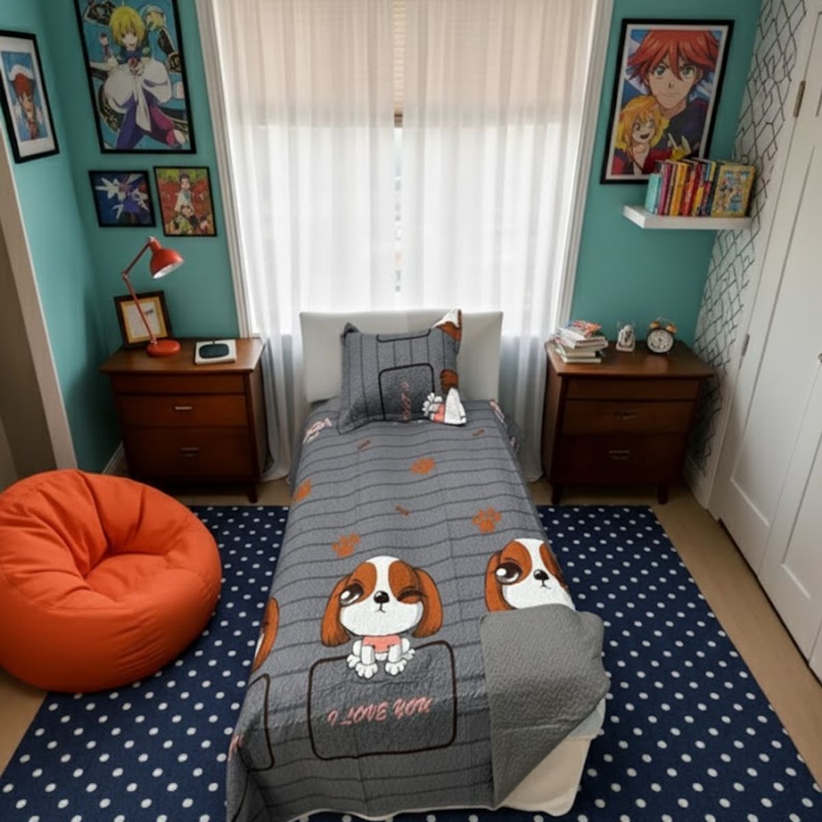 GENERICO - Cubrecama Reversible de Verano 1.5 Plaza