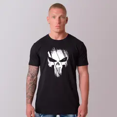 KUSSI COLLECTION - Polera The Punisher Edicion Limitada Black