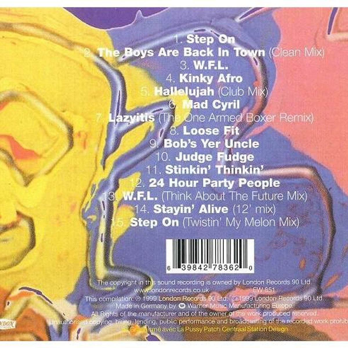 HITWAY MUSIC - HAPPY MONDAYS - GREATEST HITS - CD HITWAY MUSIC