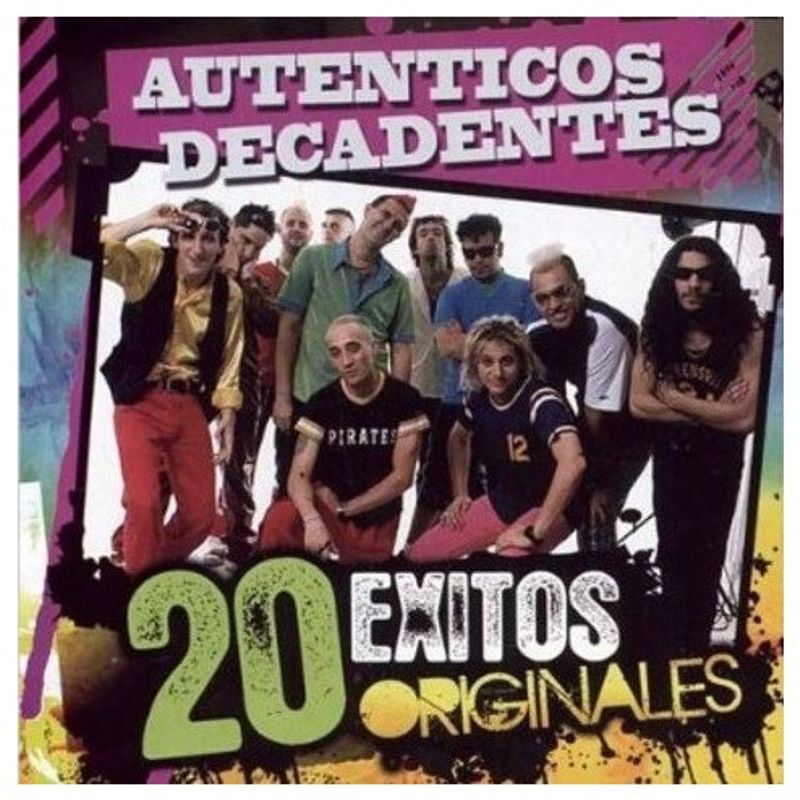 HITWAY MUSIC - AUTENTICOS DECADENTES - 20 EXITOS ORIGINALES - CD HITWAY MUSIC