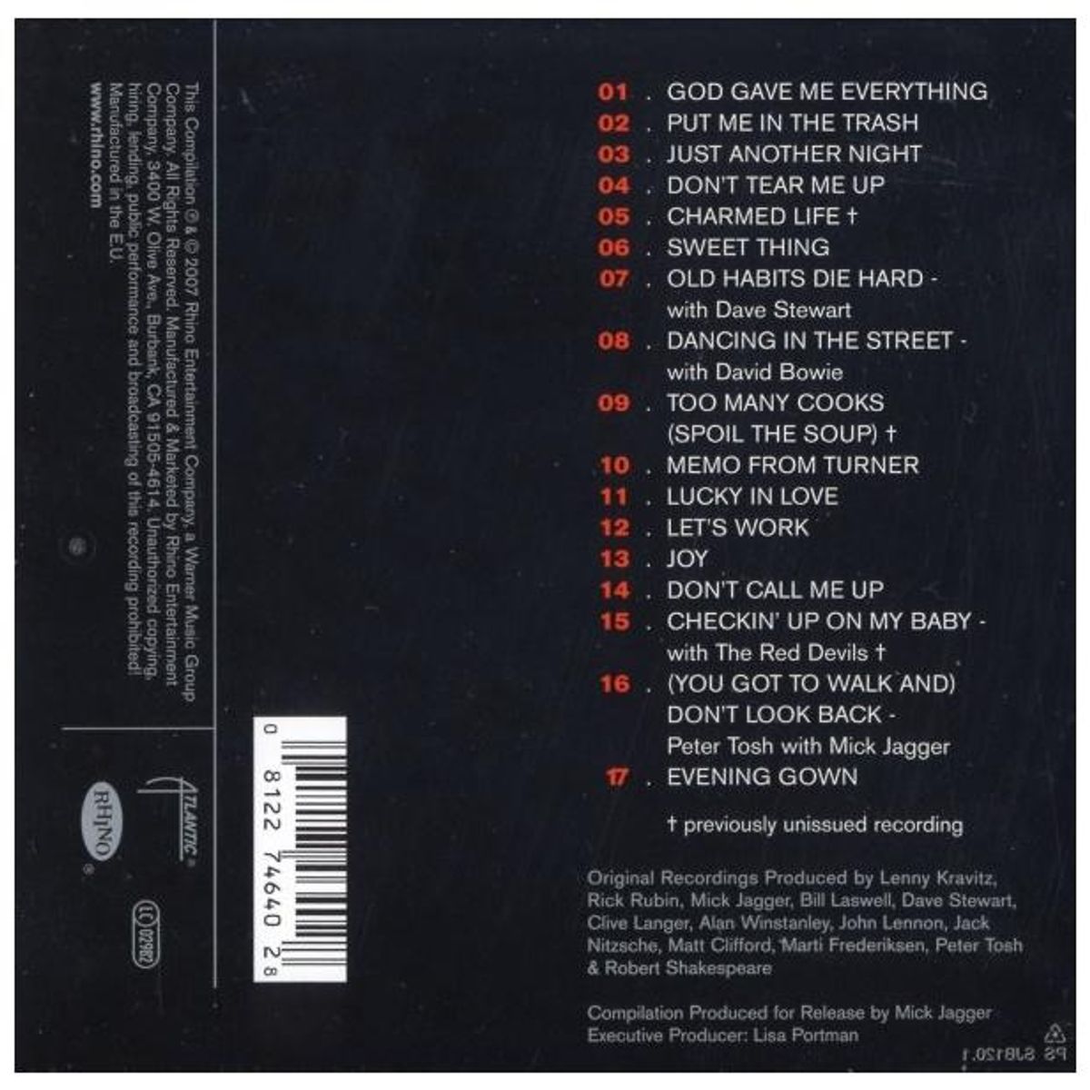 HITWAY MUSIC - MICK JAGGER - THE VERY BEST OF - CD HITWAY MUSIC