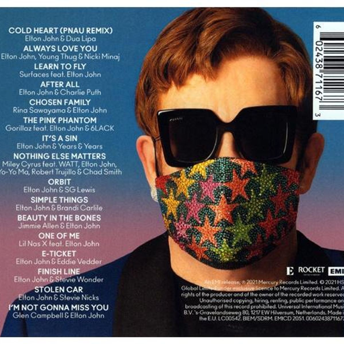 HITWAY MUSIC - ELTON JOHN - THE LOCKDOWN SESSIONS - CD HITWAY MUSIC