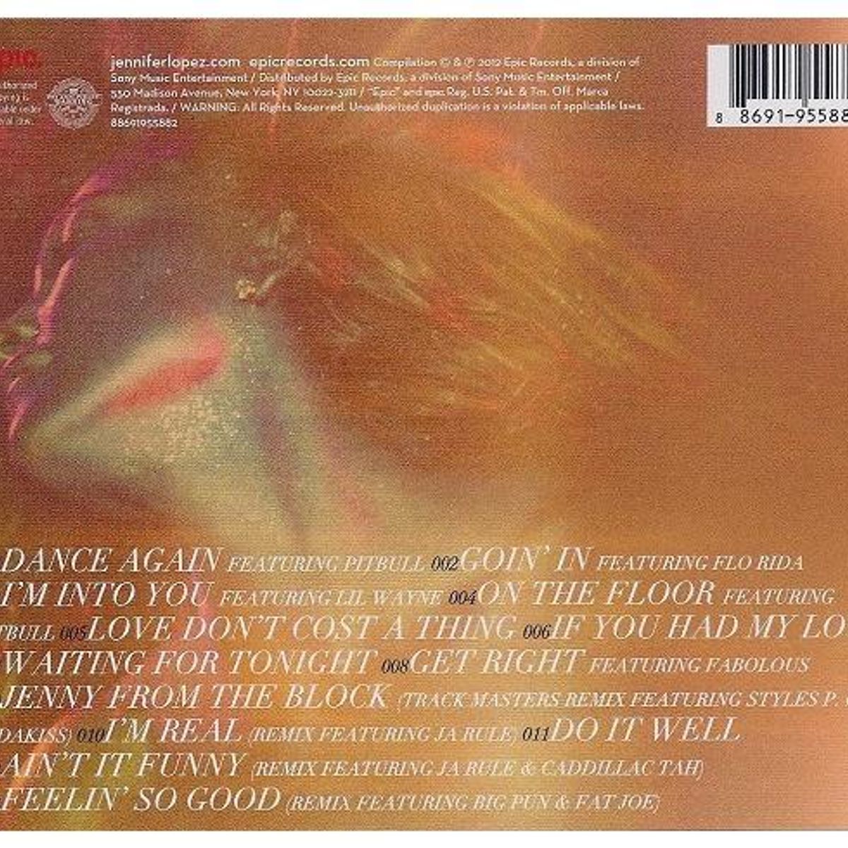 HITWAY MUSIC - JENNIFER LOPEZ - DANCE AGAIN: THE HITS - CD HITWAY MUSIC