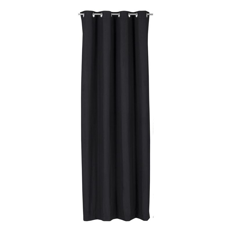 CLEMS CORTINAS - Cortina Tradicional 100% Blackout Negro