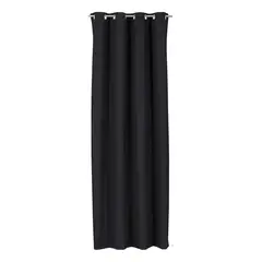 CLEMS CORTINAS - Cortina Tradicional 100% Blackout Negro