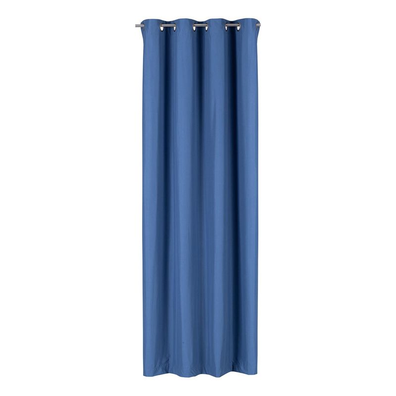 CLEMS CORTINAS - Cortina Tradicional 100% Blackout Azul