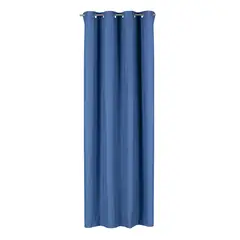 CLEMS CORTINAS - Cortina Tradicional 100% Blackout Azul